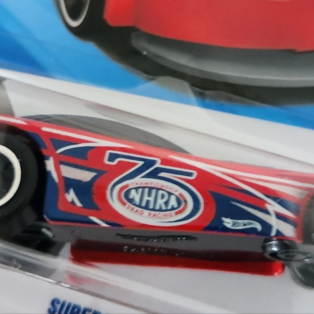 🔥 Hot Wheels NHRA 75th Anniversary SUPERCHARGED – 2026 Mainline #77/250 – NWT